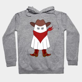 Halloween Ghost Cowboy Hoodie